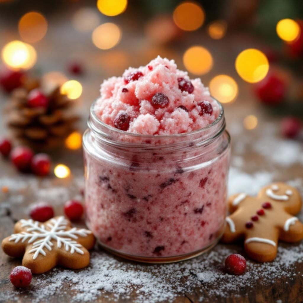 "Frosted Cranberry" Body Scrub