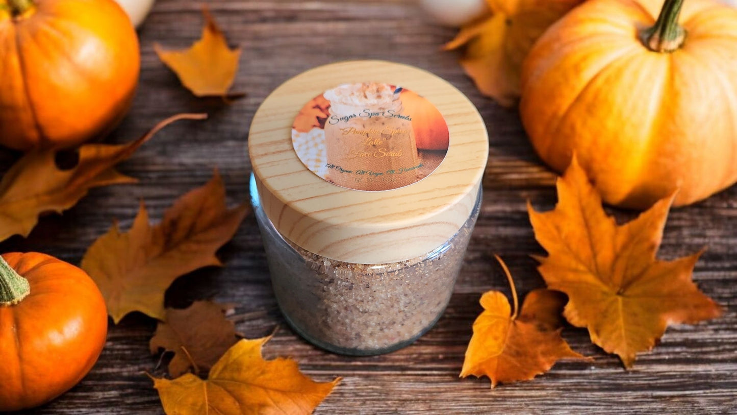 Pumpkin Spice Latte Face Scrub