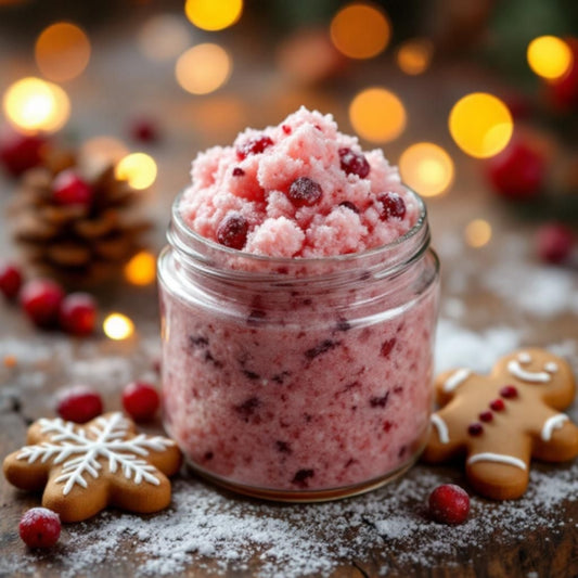"Frosted Cranberry" Body Scrub