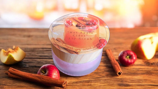Hot Apple Cider Lip Scrub